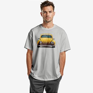 Camiseta Fusca Amarelo