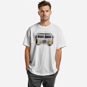 Camiseta Kombi Amarelo