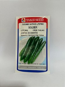 Sementes de Pepino Japonês Soldier 350 sementes - Takii