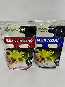 Kit Flex Azul + Flex Vermelho 1,380kg - Plantpar