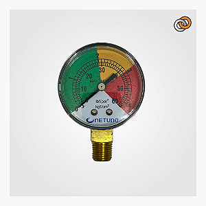 Manômetro Netuno 0-3kgf 0080