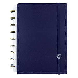 Caderno Inteligente Original Médio Intense Blue 80fls. 25,5cm x 19cm