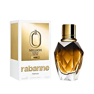 Perfume Million Gold For Her Rabanne Feminino Parfum 30ml