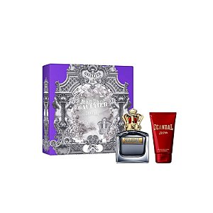 Kit Jean Paul Gaultier Scandal Pour Homme Masculino EDT 100ml + Shower Gel 75ml