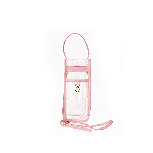 Bolsa Superflex Transparente Rosa