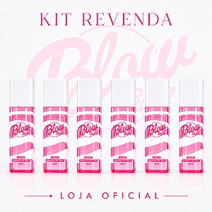 Kit Revenda Perfume Beijos Blow Girl Morango 6 Unidades (Atacado)