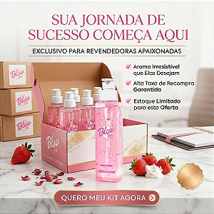 Kit Revenda Sabonete Líquido Blow Girl Morango 6 Unidades (Atacado)