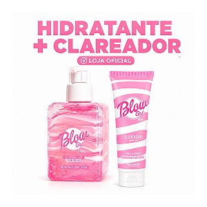 Kit Hidrata e Clareia Blow Girl: Uniformizador + Hidratante Morango