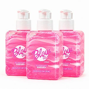 Hidratante Corporal Morango Com Creme Blow Girl 3 Unidades 320ml