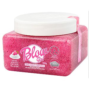 Esfoliante Corporal em Gel Blow Girl Morango com Creme Rocha Vulcânica e Efeito Glow 525g