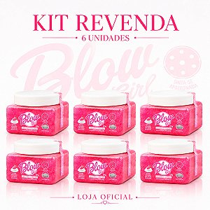 Kit 6 Esfoliantes Corporais Blow Girl 525g Atacado e Revenda