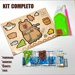 Kit Completo de Artesanato com Pedrinhas - Atividade Criativa para Todas as Idades