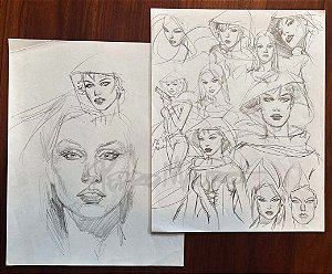 Arte Original Estudo Heroína