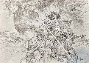 Arte Original Publicada no Artbook Vol 3