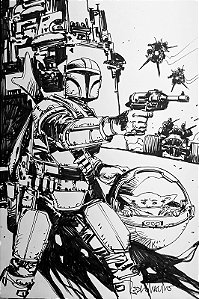 Arte Original Mandalorian