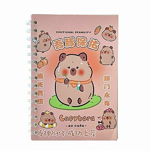 Caderno capivara A5