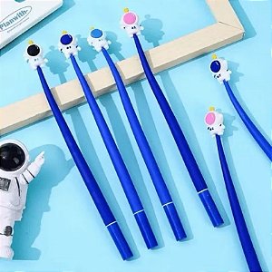 Caneta fofa flexível Astronauta