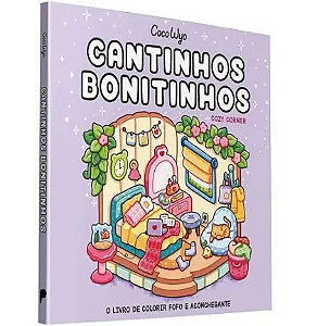Cantinhos Bonitinhos | Cozy Corner | Livro de Colorir Coco WyoCantinhos Bonitinhos | Cozy Corner | Livro de Colorir Coco Wyo