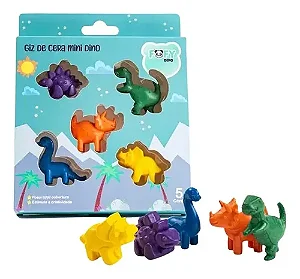 FOFY GIZ DE CERA MINI DINO FF3602