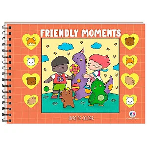 Friendly Moments | Livro de Colorir