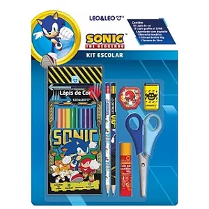 Kit escolar sonic