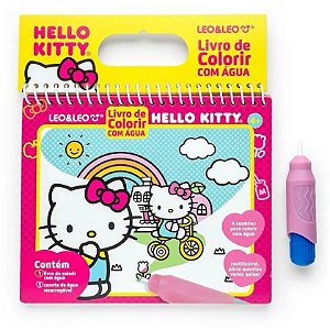 Livro AquaBook HELLO KITTY - LEO E LEO