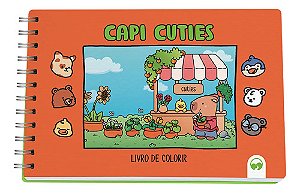 Livro colorir CUTIES - CAPI CUTIES