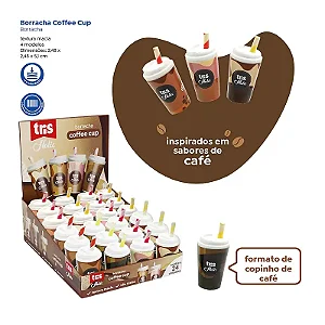 Borracha HOLIC COFFEE CUP - DISPLAY- TRIS