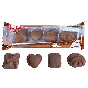 1.	Borracha Holic CHOCOLATE c/ Cheirinho - BLISTER 4 Borrachas - TRIS