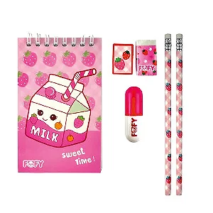 Kit Escolar SUQUINHO - KIT 6 PEÇAS - FOFY