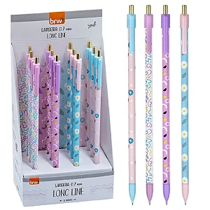 Lapiseira Plástica 0,7MM LONG LINE UND - BRW