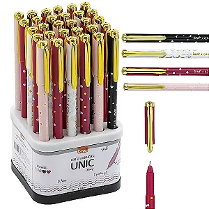 Caneta Esferográfica UNIC STAMP 0.7MM BRW