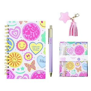 KIT Anotação ALEGRIA - CAIXA 3 PEÇAS - FOFY