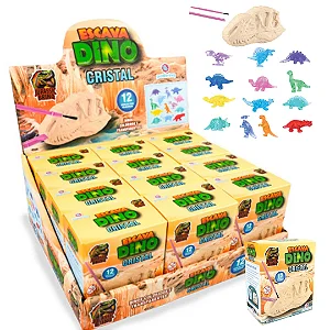 Brinquedo Escava DINOSSAURO - UNIDADE - POLIBRINQ