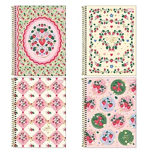 Caderno CD UNIV BE BERRY 1M 80F - UND SORTIDA - TILIBRA