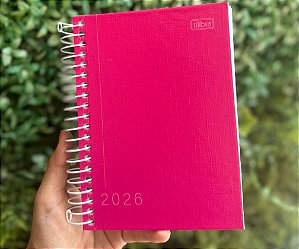 Agenda Pepper ROSA ESPIRAL - UND- TILIBRA