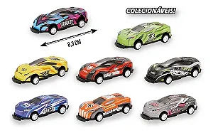 Carrinho STRIKERS VAI E VOLTA - SORTIDO - POLIBRINQ