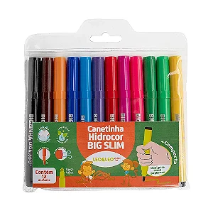 HIdrocor BIG SLIM - ESTOJO C/ 12 UND - LEO E LEO