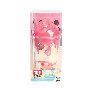 COPO PLASTICO TRIS HOLIC SHAKE CX 1UN