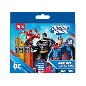GIZ CERA JUMBO LIGA DA JUSTICA 12 CORES