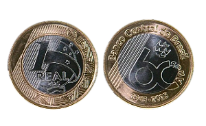 Moeda Real 60 Anos do Banco Central FC
