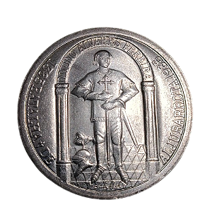 Moeda 100 Escudos Portugal 1985 - Cortes de Coimbra