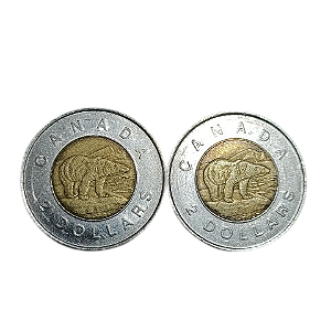 Moeda de 2 Dólares de 1996 - Canadá