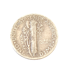 Moeda de One Dime (10 Centavos) – 1944 - EUA