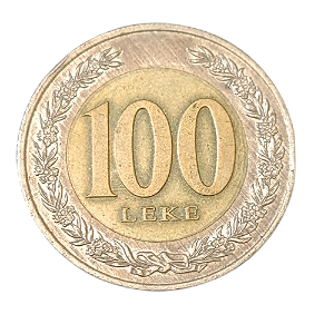 Moeda de 100 Leke da Albânia - Ano 2000