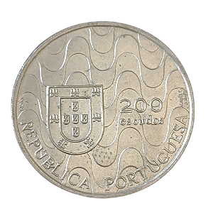 Moeda 200 escudos 1992 - Presidência Portuguesa do Conselho da União Europeia