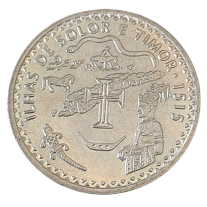 Moeda 200 Escudos 1995 - Série dos Descobrimentos – Ilhas de Solor e Timor