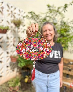 Placa Decorativa G | Lar Doce Lar