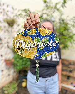 Placa Decorativa G Cuiabana | Digoreste