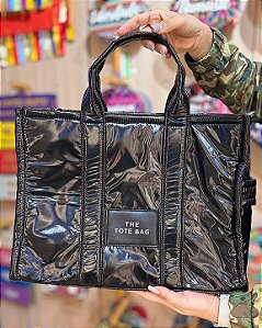 Bolsa Black Shine Tote